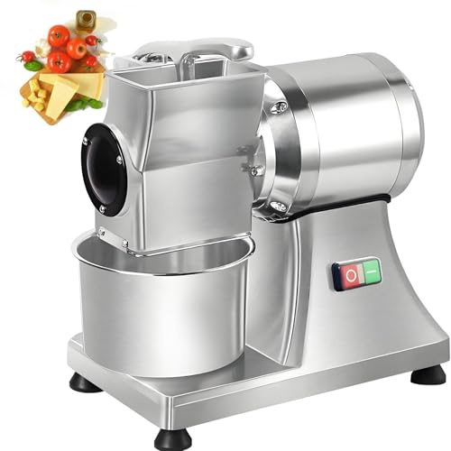 Smart Home,Electric Cheese Grater, Heavy Duty Food Chopper Commercial Food Grinder Stainless Steel Great for Grating Cheese, breadcrumbs