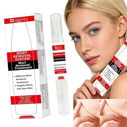 Skin Tag Remover Pen for Warts, Skin Tag Removal Pen for Hands and Body - Suitable for All Skin Types - 4 ml