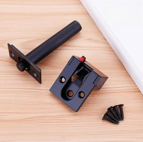 Gettimore Anti-theft Door Chain Lock, Zinc Alloy Security Bolt with One-Touch Locking, Reinforced Ball-Joint Design for Enhanced Protection, Fits Most Standard Doors and Windows, Black + Red + Green +