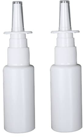 nässprayflaskor i plast, nässprayflaskor, 30 ml, tomma plastflaskor, påfyllningsbar dimma, nässprayflaska, behållare 2 st