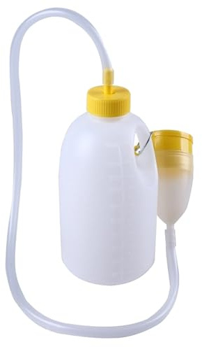 Urinoir pour homme - 1700 ml - Épais - Désodorisant - Pour les déplacements - Camping - Équipement de randonnée - Pratique - Sans odeur