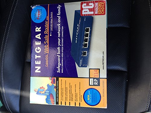 Netgear Cable/DSL Router with 4-port switch RP114