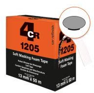 MST-DESIGN Schaumklebeband I Soft Foam Masking Tape I 13 mm x 50 m Rolle I 4CR I Lackierzubehör