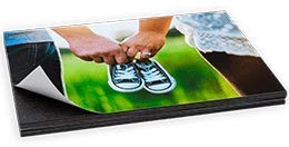 Smagnon Foto Magnet gestalten! 10er Set in verschiedenen Größen | Kühlschrankmagnet | Magnetfoto | Magnetpinwand | Magnetische Bilderrahmen | Klebemagnet, Fotopapier (Visitenkarte (8,5 x 5,5 cm))