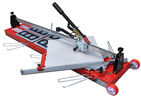 Fliesenschneider GigaCut 1600 mm mit Laser und höhenverstellbare Führungsschiene