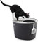 Iris Ohyama Arenero Gato Cubierto con Pala, hasta 7kg, Gris, Caixa de areia para Gatos, Caja, para Gatos Grandes y pequeños, Cerrado, Cagadero, WC, Libre de BPA, Cat Litter Box, PUNT-530