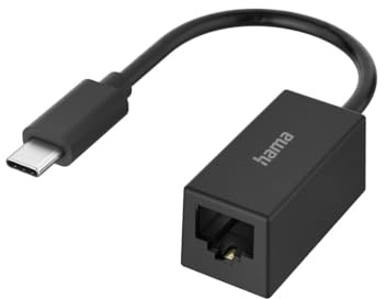 Netzwerk-Adapter, USB-C-Stecker - LAN/Ethernet-Buchse, Gigabit Ethernet
