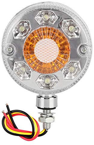 Lentille rouge jaune de feux de position de miroir latéral de LED pour le camion de remorque de camion LKW 24V