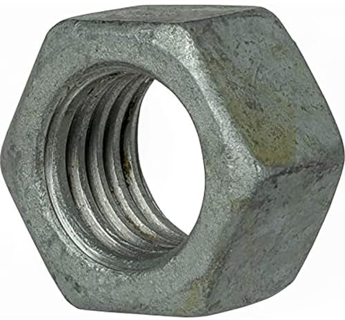 RS PRO Sechskantmuttern, 1/2-13Zoll Stahl, Packung a 100 Stück