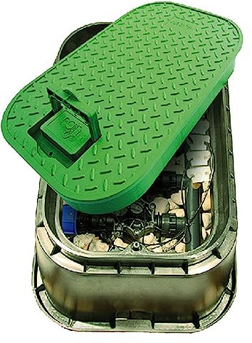 1PEZZO POZZETTO RETTANGOLARE CON COPERCHIO cm 52 x 40 x H 33