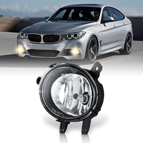 Nebelscheinwerfer passt für 10-17 BMW 3er (F30/F31) 1er (F20/F21) 2er F22/F23 3er Gran Turismo F34 4er F32/F33 4er Gran Coupé F36 2er Active/Gran Tourer F45/F46 Saubere Linse (linke Seite)