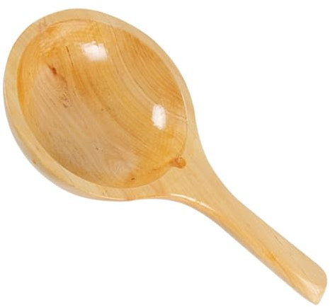 GRIRIW Cuchara De Agua De Madera Utensilio Versátil Para Cocina Baño Multiusos Práctica Para Agua Cucharón Para Restaurante Cuchara Portátil Para Uso Diario