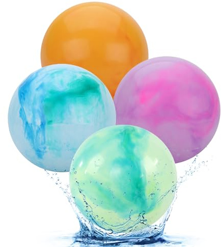 MAIGO 4PCS Beach Ball - 45CM Beach Balls Inflatable, Swimming Pool Balls, Large Inflatable Ball for Pool Parties Adults Summer Pool Party Beach Party Favors Summer Birthday Party