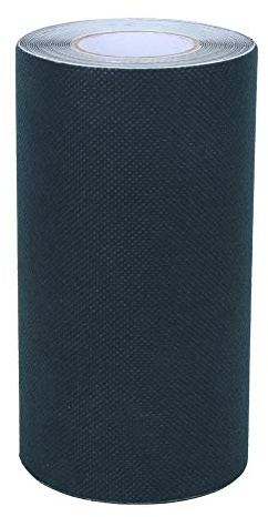 Grcfumo 15X500cm Self Adhesive Joining Grass Tape, Black Synthetic Seaming Tape, Single Side Turf Seam Tape for Lawn Garden Carpet Connecting Outdoor Carpet