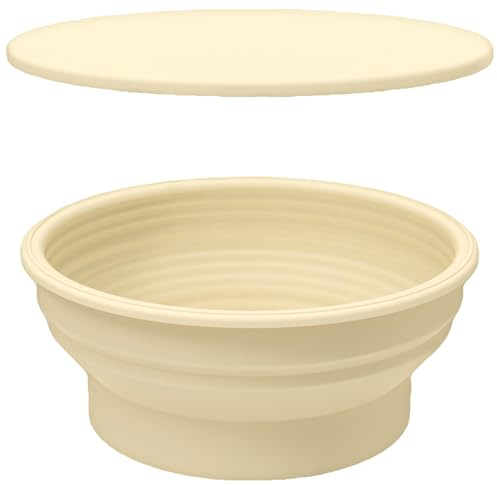 Food Grade Silicone Bannetons Bowl Fermentation Sourdough Bread Proofing Basket Baking Supplies Kitchen Accessories Kitchen Fermentation Equipment
