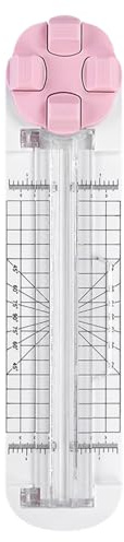 4 in 1 Paper Cutter, 4-in-1 Papierschneider Kantenschneider, Multifunktion Schneidelineal, Für Gerade, Welle, Perforation, Geeignet Für Haushalts-Schreibwaren-Papieretiketten