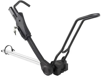 Barre De Toit Support de vélo Universel en Alliage d'aluminium pour Cadre Fixe de 50 kg, avec Deux verrous, pour Voiture Porte-Bagages Voiture