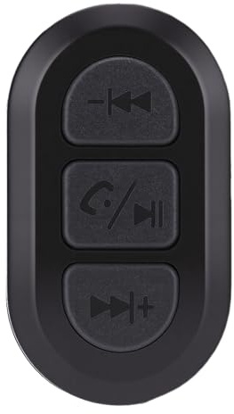 Cuifati Télécommande de Téléphone de Vélo, Contrôleur Multimédia Bluetooth sans Fil avec Distance de Contrôle de 15 M, étanche IPX6, pour Smartphones iOS, Cyclisme, Appels Musicaux