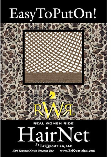 No Knot Hair Net Medium Brown by Real Women Ride
