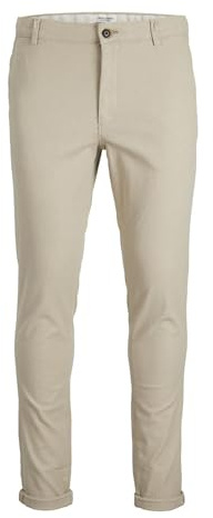 JACK&JONES herr JPSTMARCO JJFURY AKM NOOS chinobyxor, dun, 36/34