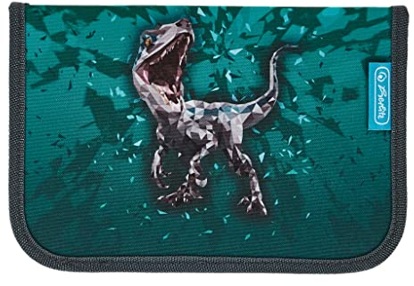 Herlitz 31-teiliges Etui , Green Rex, 1 Stück