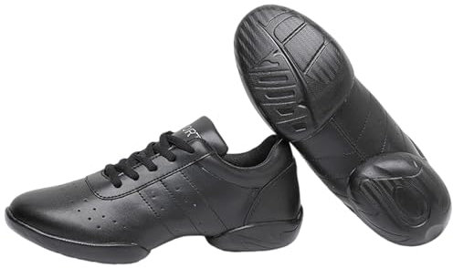 Serenitison Wettkampf Cheerleading Schuhe für Mädchen/Damen,Cheerleading Cheer Schuhe,Mädchen Tanz Turnschuhe,Dance Sneaker,Biegebeständig,atmungsaktive,Anti Rutsch,für Stunts,Tanzen und Springen