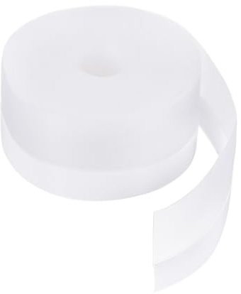 sourcing map Weather Stripping Door Seal 26.25ft x 45mm Silicone Seal Strip for Door Draft Stopper Adhesive Tape Window House Shower Glass Gaps Length 8m, Transparent