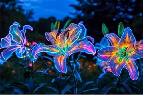 Premium Lily Bulbs – Stunning Large Blooms, Simple to Grow – Perfect for Indoor Decor, Gifts & Holiday Displays-2 Bulbs-D