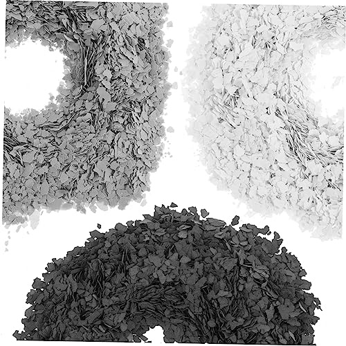 HOMSFOU Flocons De Sol Époxy Peinture Pour Sol Béton Kit De Revêtement Pour Carrelage Intérieur Et Extérieur Pour Maison Garage Sous-sol