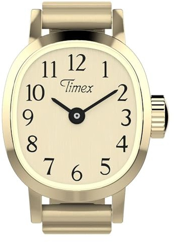 Timex Damen Analog Quarz Ringuhr Cavatina Mini