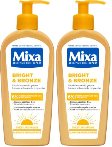 Mixa Niacinamide Bright SPF50, Crema Correttiva Anti-Macchie e Protettiva, Per Tutti i Tipi di Pelle, Riduce le Macchie Scure, Con Niacinamide, Vitamina E e Glicerina, 50 ml (Confezione da 2)