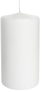 Cereria de Giorgio risthò Velas, Cera, Blanco, 8 x 8 x 15 cm, 2 Unidad