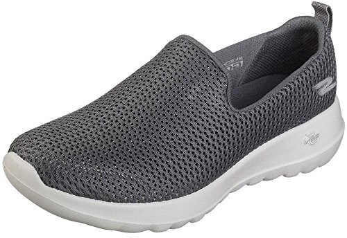 Skechers GOwalk Joy dam Slip On träningsskor Låga sneakers, Grå kol, 39 EU
