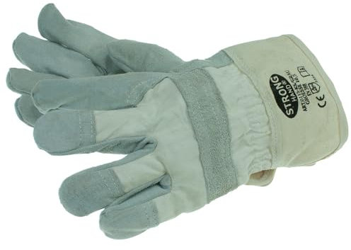 Dönges Arbeitshandschuh, Basic, Spaltleder, ohne Futter, EN 420, 10,5 (Bauhandschuhe Gartenhandschuhe Winterhandschuh Arbeitshandschuhe Arbeitsschutzhandschuhe Lederhandschuh Lederhandschuhe)