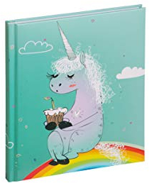 PAGNA 20155-15 Poesiealbum Einhorn 128S blanko