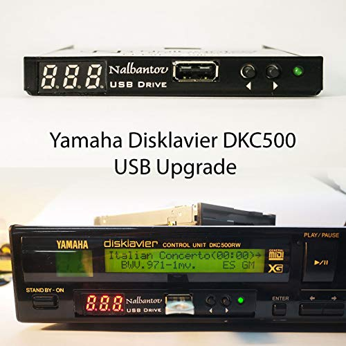 Nalbantov N-Drive Slim un emulador de disquetera USB para Yamaha PPC500, PPC500R, PPC500RH