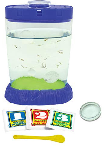 The Original Sea Monkeys - Glow In the Dark Magiquarium - Grow Your Own Pets Educational Science Kit - Amazing Science Experiments for Kids - Grow your Own Pets - Bandai Retro 90's Toys