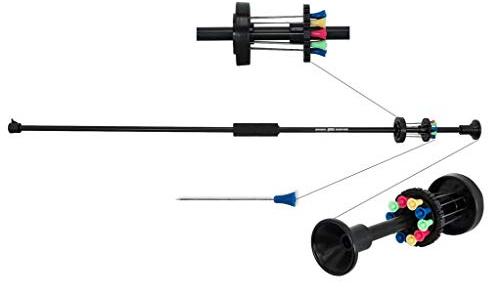 Maximal Blasrohr M10 - Länge 30 Zoll mit 12 Darts Schwarz