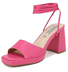 QUEEN HELENA Sandali con Tacco Medio con Lacci con Plateau Casual Eleganti Donna ZM9373