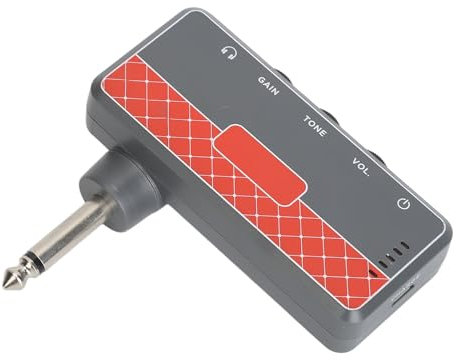 Guitar Headphone Amp, guitar headphone amplifier Electric Guitar Sound Accessory, Lightweight Guitar Headphone Amp portable guitar amp guitar practice amp for Exercise