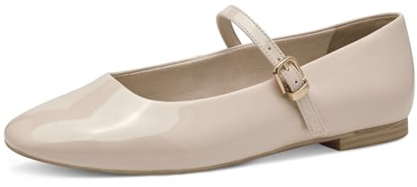 Tamaris Ballerina Damen Vegan Elegant beige,EU 38
