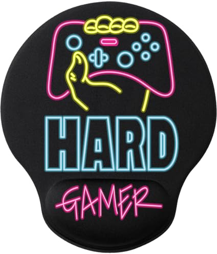 La Hormiga Molona Tapis de souris Gaming Bureau Support Poignet Surface Douce et Base Antidérapante Idéal pour Gamers, Compatible avec Souris Optique et Laser Mouse Pad. Design Hard Gammer