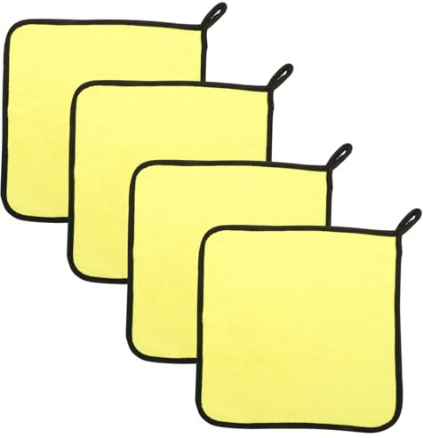 Sosoport 4pièces Lot de Chiffons De Nettoyage pour Queues De Billard Serviettes De Nettoyage Réutilisables pour Manche De Snooker Billard