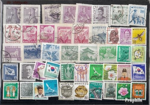 Prophila Collection Sur-Corea 50 Varios Sellos (Sellos para los coleccionistas)