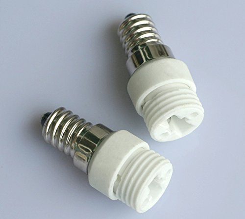 5x Sockel Adapter von E14 auf G9 Lichtadapter Adaptersockel Lampen Lampensockel