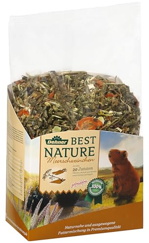 Dehner Best Nature Nagerfutter Adult, Meerschweinchenfutter, 2 kg
