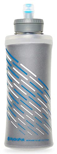 HydraPak Skyflask Speed IT 500 mL, Flasque Isotherme avec sangle pour la main. Pour Trail et Running. Compatible avec les Gilets de Course
