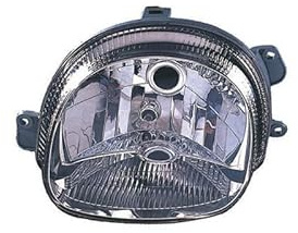 Repiauto Phare avant gauche H4 compatible avec Renault Twingo 1 phase 2 2000-2007