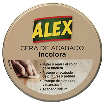 Alex - Cera para Muebles de Acabado Incolora - 500 g