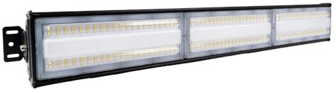 LUXULA LED Hallenleuchte High-Bay linear 150W 18000lm, 5000K, IK08 | IP65 IK08, linear, 5000K Neutralweiß Tageslicht, Industrielampe für Werkstatt und Lager, Deckenleuchte, High Bay
